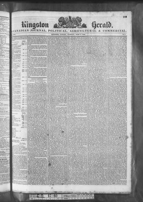 Upper Canada Herald (Kingston1819), 2 Jun 1846