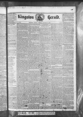 Upper Canada Herald (Kingston1819), 12 Jan 1847