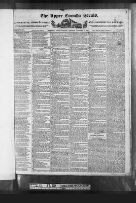 Upper Canada Herald (Kingston1819), 7 Jan 1840