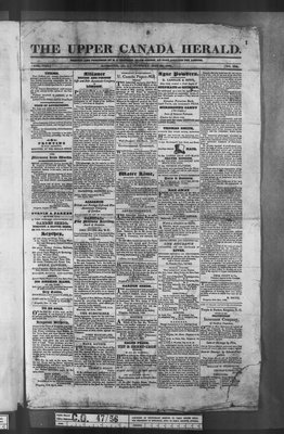 Upper Canada Herald (Kingston1819), 30 May 1826