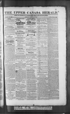 Upper Canada Herald (Kingston1819), 1 May 1827