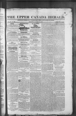 Upper Canada Herald (Kingston1819), 15 May 1827