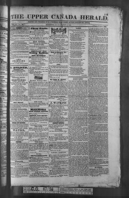 Upper Canada Herald (Kingston1819), 7 Aug 1827