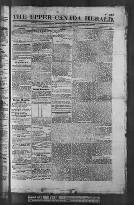 Upper Canada Herald (Kingston1819), 11 Dec 1827