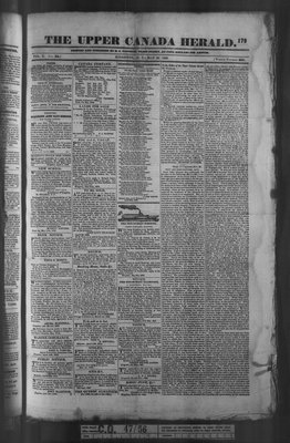 Upper Canada Herald (Kingston1819), 20 May 1828