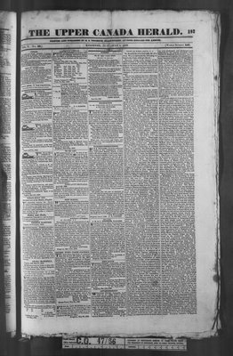 Upper Canada Herald (Kingston1819), 1 Jul 1828