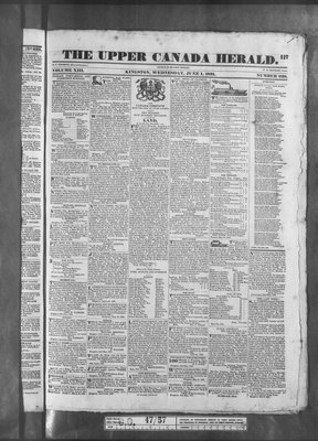 Upper Canada Herald (Kingston1819), 1 Jun 1831