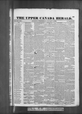 Upper Canada Herald (Kingston1819), 4 Jan 1832