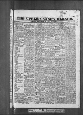 Upper Canada Herald (Kingston1819), 13 Jun 1832