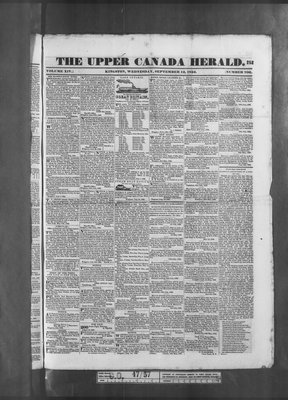 Upper Canada Herald (Kingston1819), 12 Sep 1832