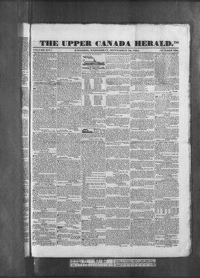 Upper Canada Herald (Kingston1819), 26 Sep 1832