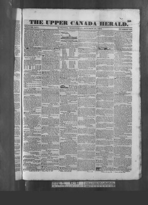 Upper Canada Herald (Kingston1819), 10 Oct 1832