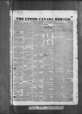 Upper Canada Herald (Kingston1819), 7 Nov 1832