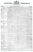 Kingston Chronicle (Kingston, ON1819), February 23, 1827