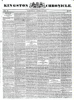 Kingston Chronicle (Kingston, ON1819), April 16, 1831