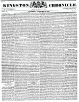 Kingston Chronicle (Kingston, ON1819), February 25, 1832