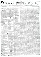 Chronicle & Gazette (Kingston, ON1835), July 22, 1835