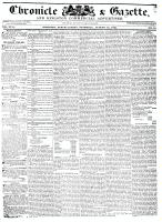 Chronicle & Gazette (Kingston, ON1835), August 15, 1835