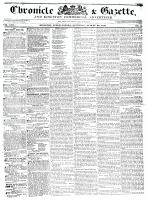 Chronicle & Gazette (Kingston, ON1835), August 22, 1835
