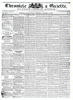 Chronicle & Gazette (Kingston, ON1835), October 31, 1835