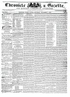 Chronicle & Gazette (Kingston, ON1835), November 7, 1835