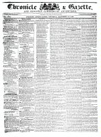 Chronicle & Gazette (Kingston, ON1835), December 12, 1835