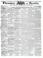 Chronicle & Gazette (Kingston, ON1835), January 13, 1836