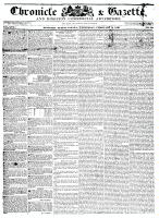 Chronicle & Gazette (Kingston, ON1835), February 3, 1836