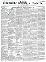 Chronicle & Gazette (Kingston, ON1835), November 12, 1836