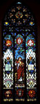 Good Shepherd stained glass window: Knox Presbyterian Church, Oakville.