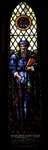 John Knox stained glass window: Knox Presbyterian Church, Oakville.