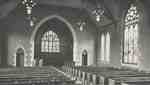 Knox Presbyterian Church, Oakville: Interior circa 1933.