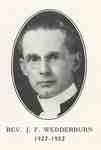 Reverend Dr. John Forbes Wedderburn:  Minister of Knox Presbyterian Church, Oakville, 1927-1932.