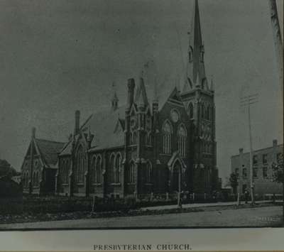 Knox Presbyterian Church, Oakville: circa 1888