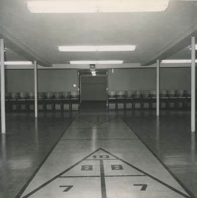 Knox Presbyterian Church, Oakville: C.K. Nicoll memorial hall in 1965