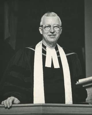 Reverend Robert MacMillan, 1975.