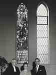 Dedication of memorial window for Dr. C.K. Nicoll, Minister at Knox from 1933-1961.