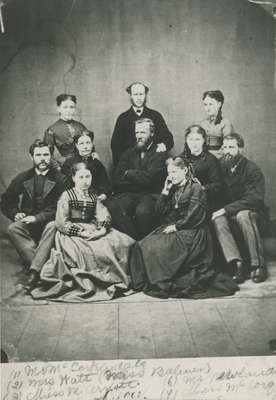 Choir: Canada Presbyterian Church, c. 1870.