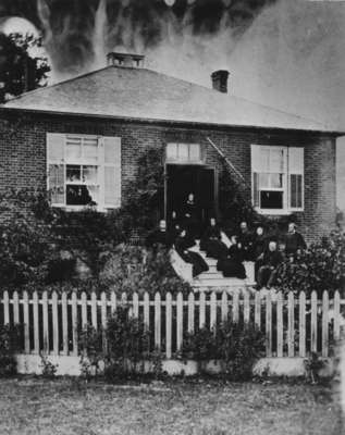 Robert Balmer residence, 1850.