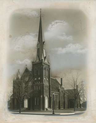 Knox Presbyterian Church, Oakville: exterior.