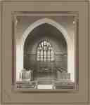 Knox Presbyterian Church, Oakville: chancel, 1920.
