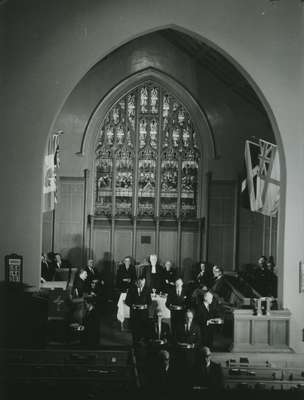 Communion, Knox Presbyterian Church, Oakville.