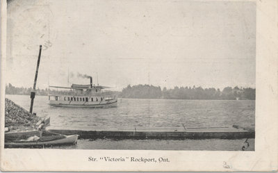 Steamboat off of Rockport, ON