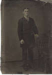 Young Man Standing Upright