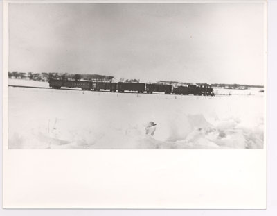 Train on the Brockville and Westport Railway