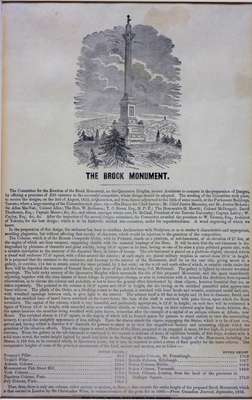 (The History of) Brock's Monument- The Canadian Journal