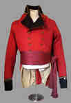 Upper Canadian British Militia Officer’s Coatee and Red Sash