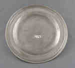 Pewter Plate, 1810 home of Jacob Miller