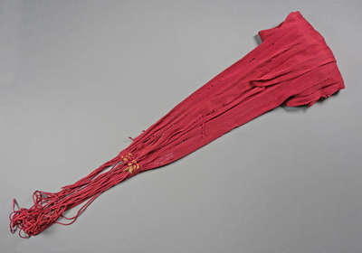 Military Red Silk Sash