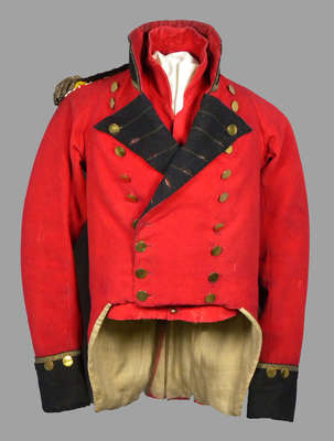 Military Coatee Belonging to James Thompson